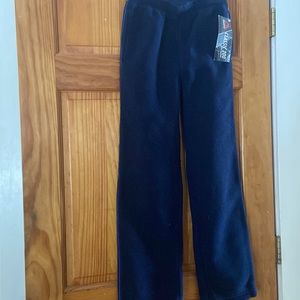 Navy fleece ll bean kids pants sz large
